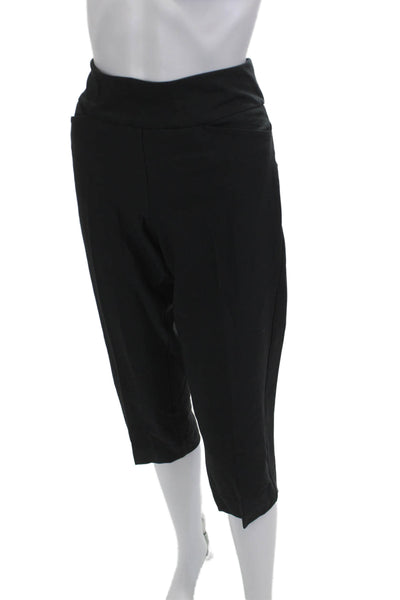 Tail Womens Capri Cropped Black Pants Size 8 Tall