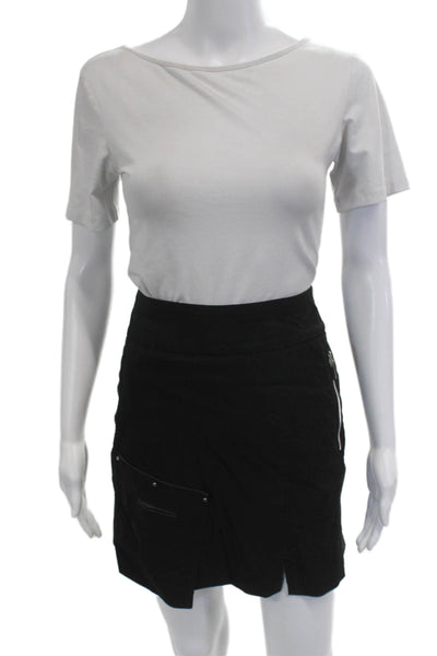 Jamie Sadock Women Black Mini Cargo Skort Size 6