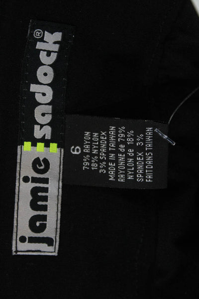 Jamie Sadock Women Black Mini Cargo Skort Size 6