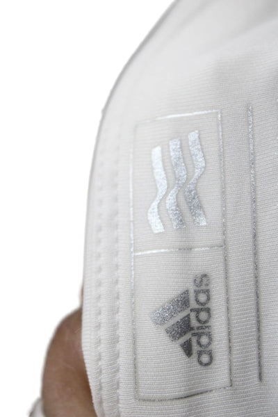 Adidas Women Skort White Recycled Polyester Spandex Size S