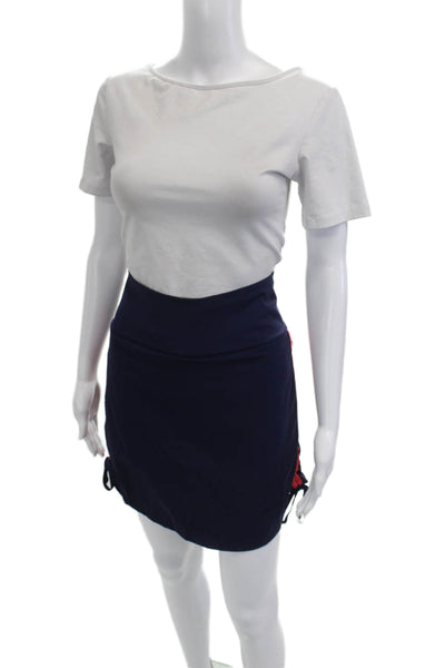 Kinona Womens Pencil Skort Dark Blue Nylon Lycra Size S