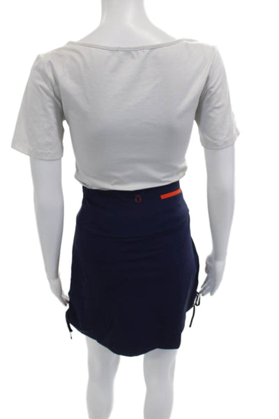 Kinona Womens Pencil Skort Dark Blue Nylon Lycra Size S