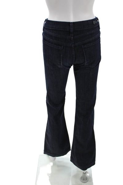 Citizens of Humanity Women Flared Wide Leg Jeans Dark Blue Mid-Rise Size 26