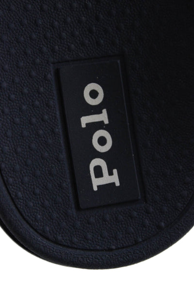 Polo Ralph Lauren Boys Slide On Sandals Navy Size 3
