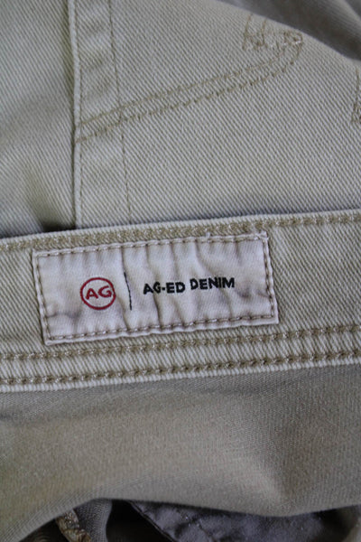 AG Mens Chinos Beige Button Size 34