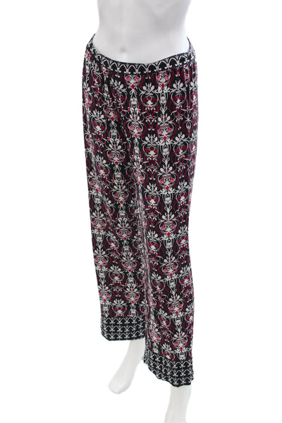 Cosabella Womens Black Floral Viscose Elastane Leggings Bohemian Petite Size S
