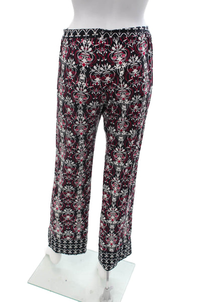 Cosabella Womens Black Floral Viscose Elastane Leggings Bohemian Petite Size S
