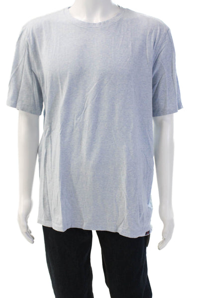 Faherty Brand Mens Gray Beach Crew Short Sleeve T-Shirt Cotton Modal Size XL