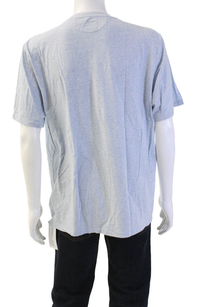 Faherty Brand Mens Gray Beach Crew Short Sleeve T-Shirt Cotton Modal Size XL