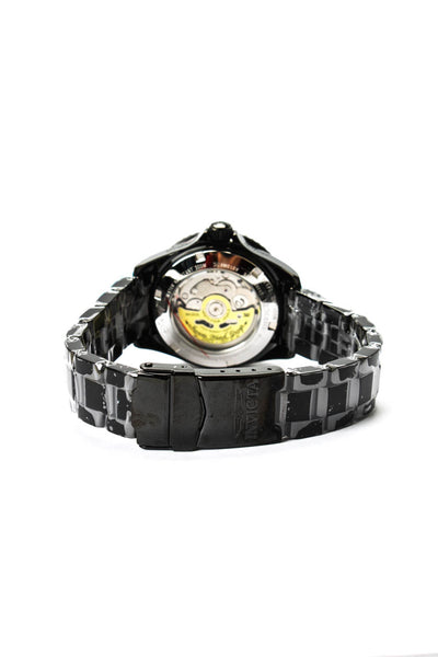 Invicta Womens Black S. Steel Ltd Edition Mouse 24532 Automatic Watch 38mm NWOT