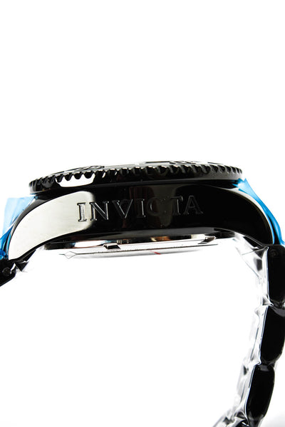 Invicta Womens Black S. Steel Ltd Edition Mouse 24532 Automatic Watch 38mm NWOT