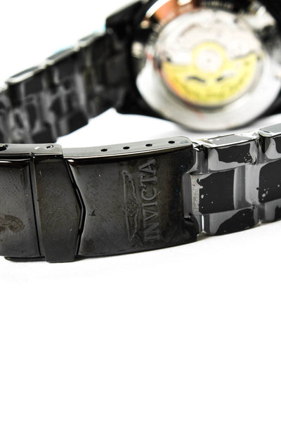 Invicta Womens Black S. Steel Ltd Edition Mouse 24532 Automatic Watch 38mm NWOT