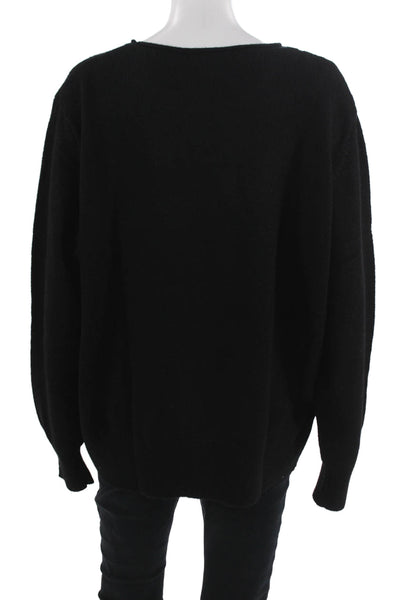 Renuar Unisex Black Pullover Sweater Size 2XL