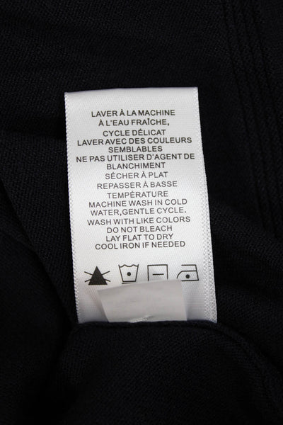Renuar Unisex Cardigan Dark Blue V-Neck Long Sleeve Size M