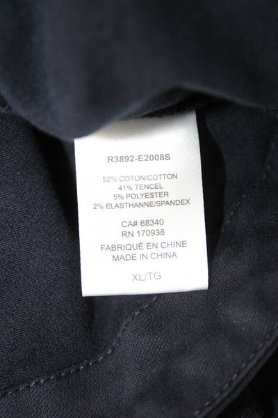 Renuar Unisex Collared Button Dark Blue Jacket Long Sleeve Size XL