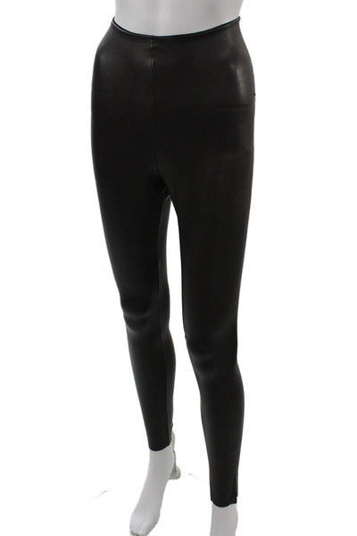 Commando Control Womens Biker Ankle Jegging Black Size S
