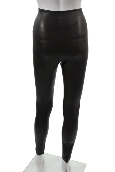 Commando Control Womens Biker Ankle Jegging Black Size S