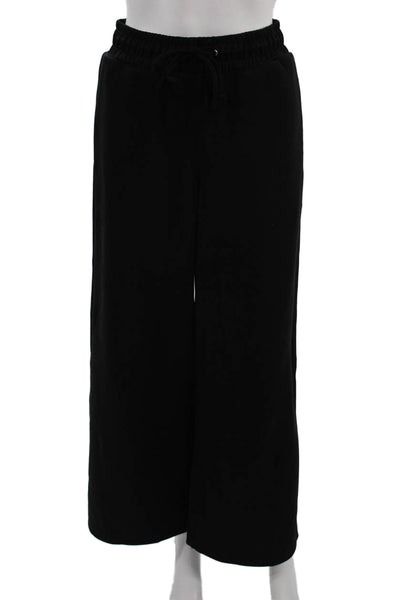 Splendid Womens Black Classic Sweatpants Drawstring Polyester Viscose Size XS