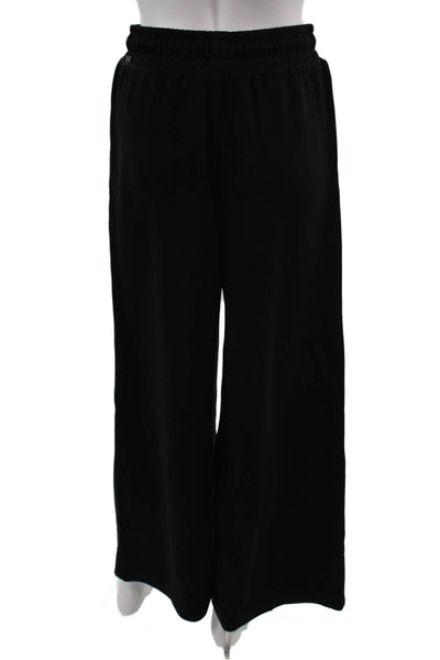 Splendid Womens Black Classic Sweatpants Drawstring Polyester Viscose Size XS