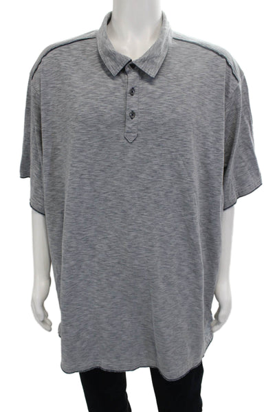 Tommy Bahama Mens Island Zone Polo Shirt Blue Size Extra Extra Extra Large