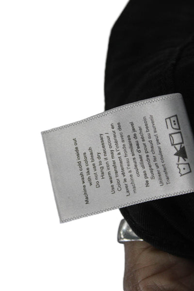 Rag & Bone Womens Cropped Pants Black Size 26