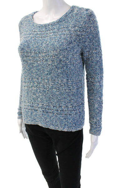 Rag & Bone Unisex Blue Pullover Sweater Long Sleeve Round Neck Size XS