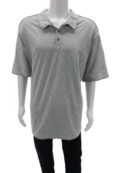 Tommy Bahama Mens Rugby Shirt Grey Size Extra Extra Extra Large Big