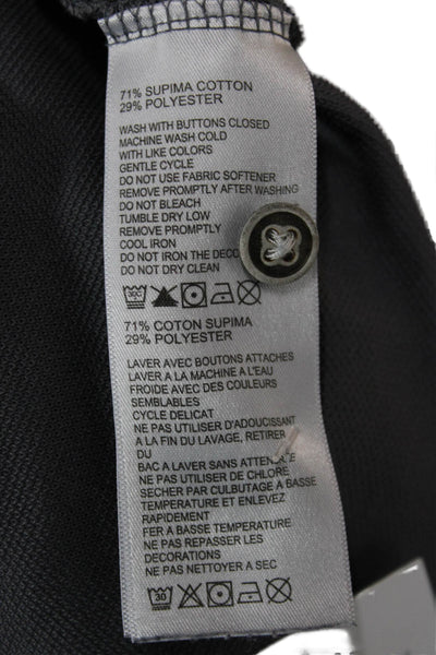 Tommy Bahama Mens Short Sleeves Polo Shirt Grey Size Extra Extra Extra Large Big