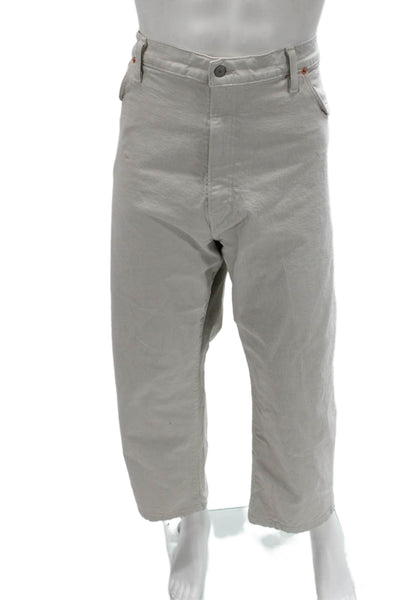Polo Ralph Lauren Mens Cropped Beige Pants Size 50