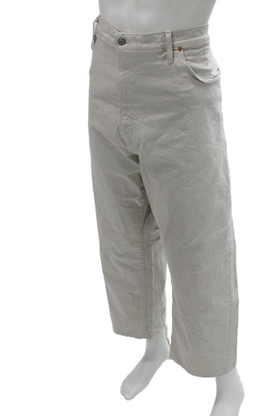 Polo Ralph Lauren Mens Cropped Beige Pants Size 50