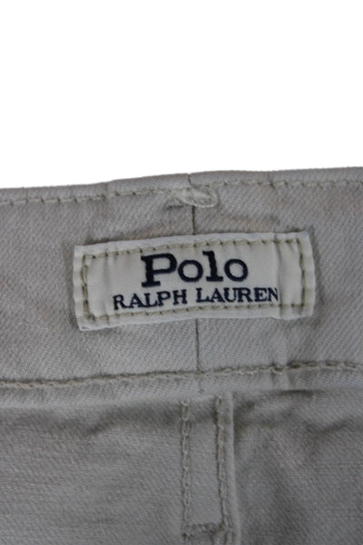Polo Ralph Lauren Mens Cropped Beige Pants Size 50
