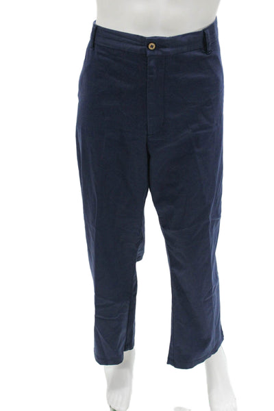 Tommy Bahama Mens Cropped Dark Blue Pants Size 50