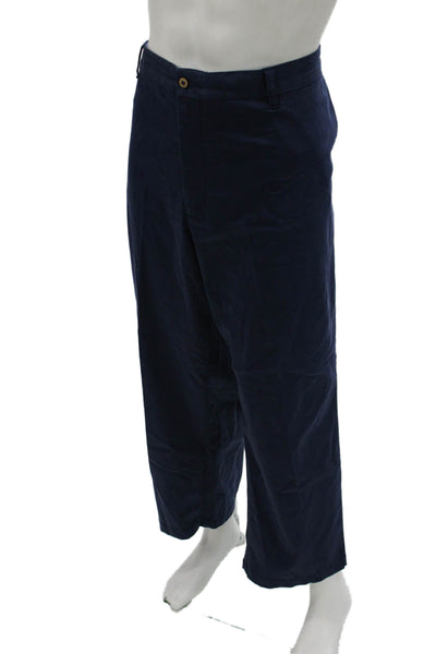 Tommy Bahama Mens Cropped Dark Blue Pants Size 50