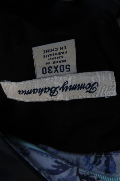 Tommy Bahama Mens Cropped Dark Blue Pants Size 50