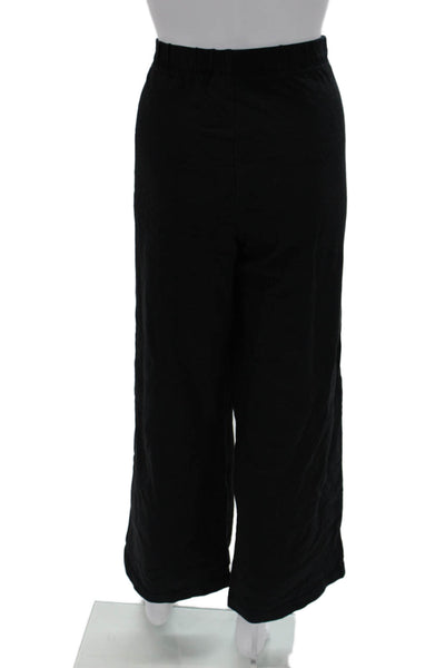 Sunday Best Womens Sweatpants Black 100% Cotton Solid Fall Size L