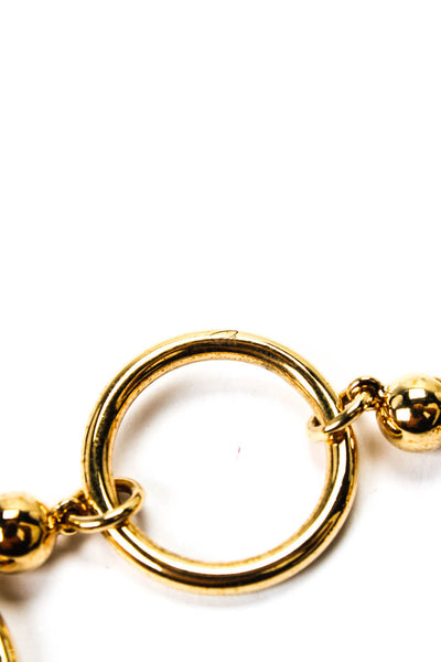 Marilyn Monroe Womens Gold Plated Circle Bracelet 8"