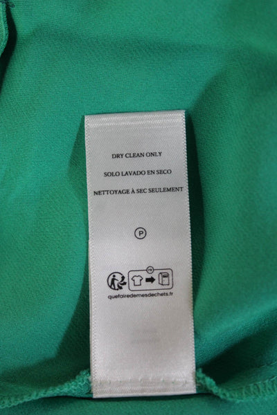 Rails Womens Straight Pencil Skirt Green Rayon Viscose Petite Size S