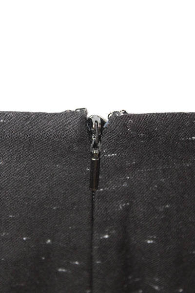 Rebecca Taylor Women Wrap Skort Black Solid Size 8