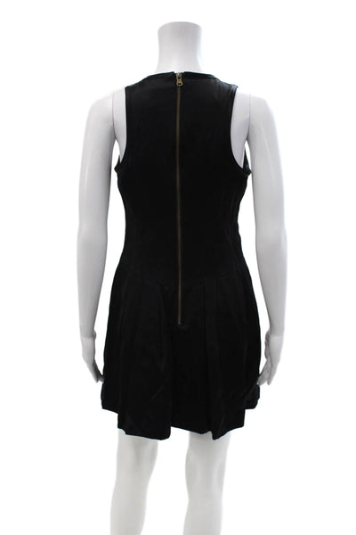 Nanette Lepore Women Mini Tank Dress Black Size 2