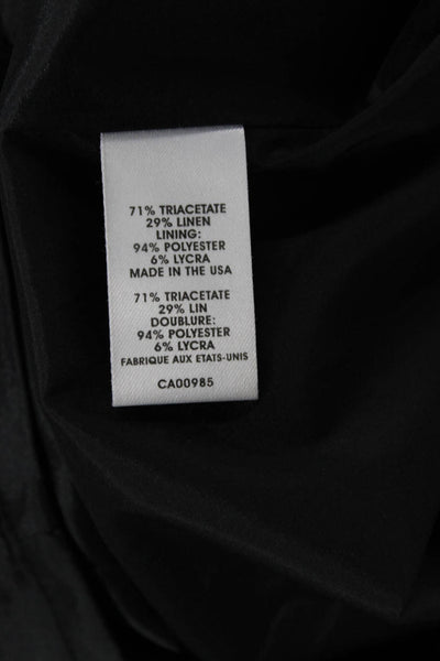 Nanette Lepore Women Mini Tank Dress Black Size 2