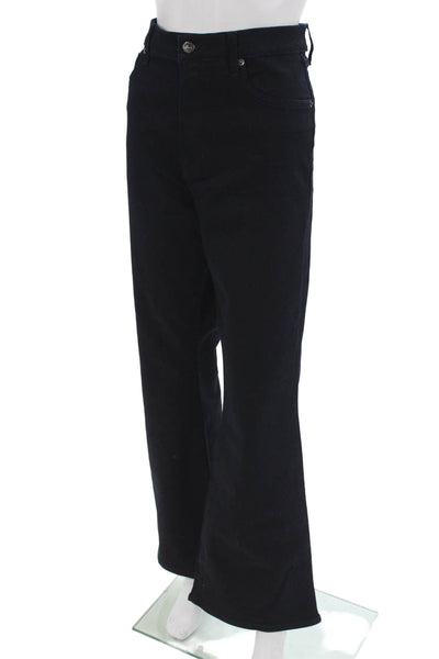 Veronica Beard Womens Dark Blue Mid Rise Jeans Button Closure Size 32