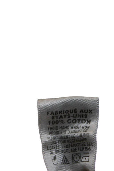 C&C California Women Brown Cotton Camisole Round Neck Sleeveless Size XS