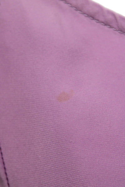 Drew Womens Basic Purple Blouse 3/4 Sleeve Round Neck Polyester Blend Size XS