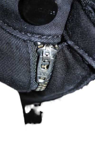 Joes Womens Skinny Jeggings Black High Rise Size 28