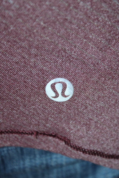 Lululemon Womens Brown Solid Sleeveless Tank Round Neck Poly Spandex Size 10