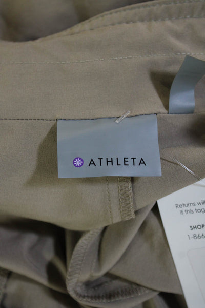 Athleta Women Beige A-Line Mini Skort Size 4