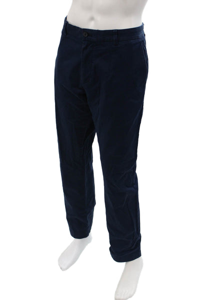 Vineyard Vines Mens Chino Pants Dark Blue Button Size 36