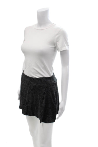Kyodan Women Petite Short Dark Gray Skort Size S