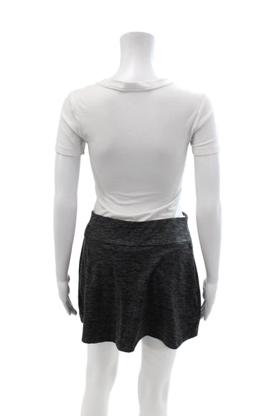 Kyodan Women Petite Short Dark Gray Skort Size S