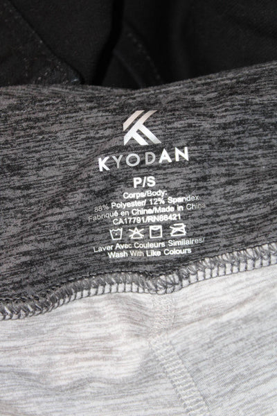 Kyodan Women Petite Short Dark Gray Skort Size S